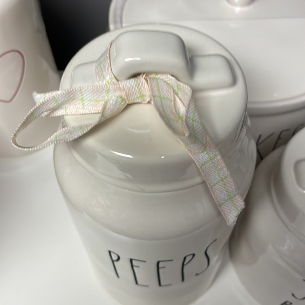 Peeps canisters only Rae Dunn - Picture 2 of 3